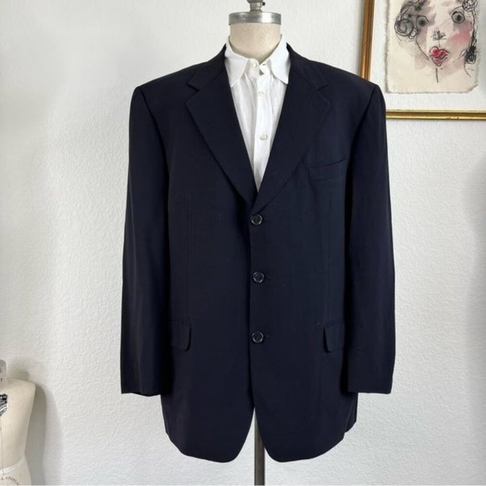 Ermenegildo Zegna Soft Wool Men's Blazer Sports Coat